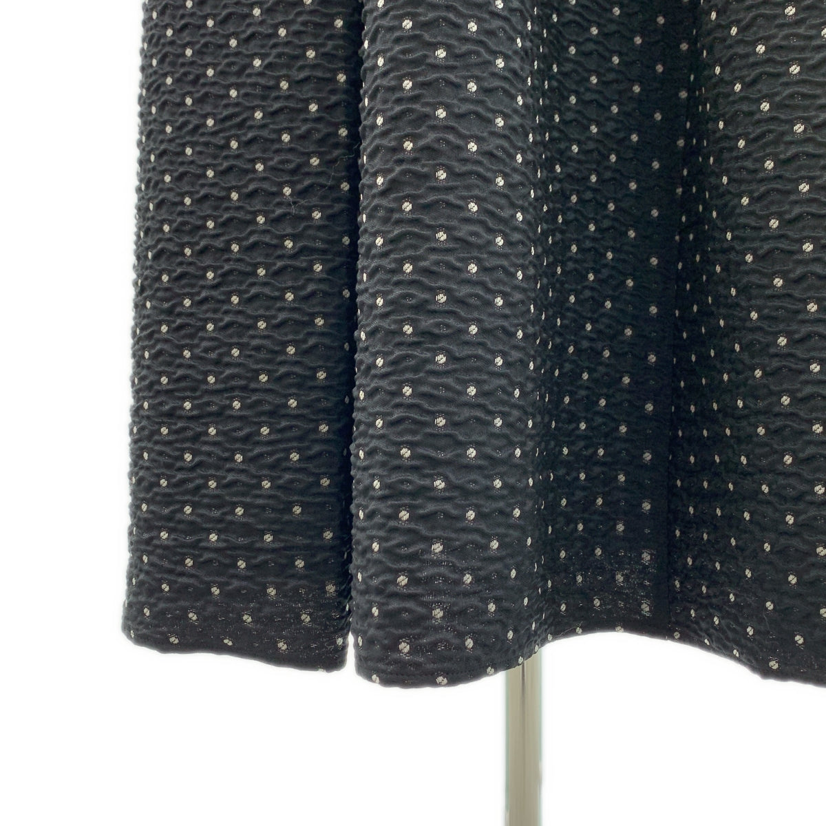 Bluelea / 불레아 | Dot Jacquard suspenders skirt 자카드 멜빵 스커트 | S | 여성