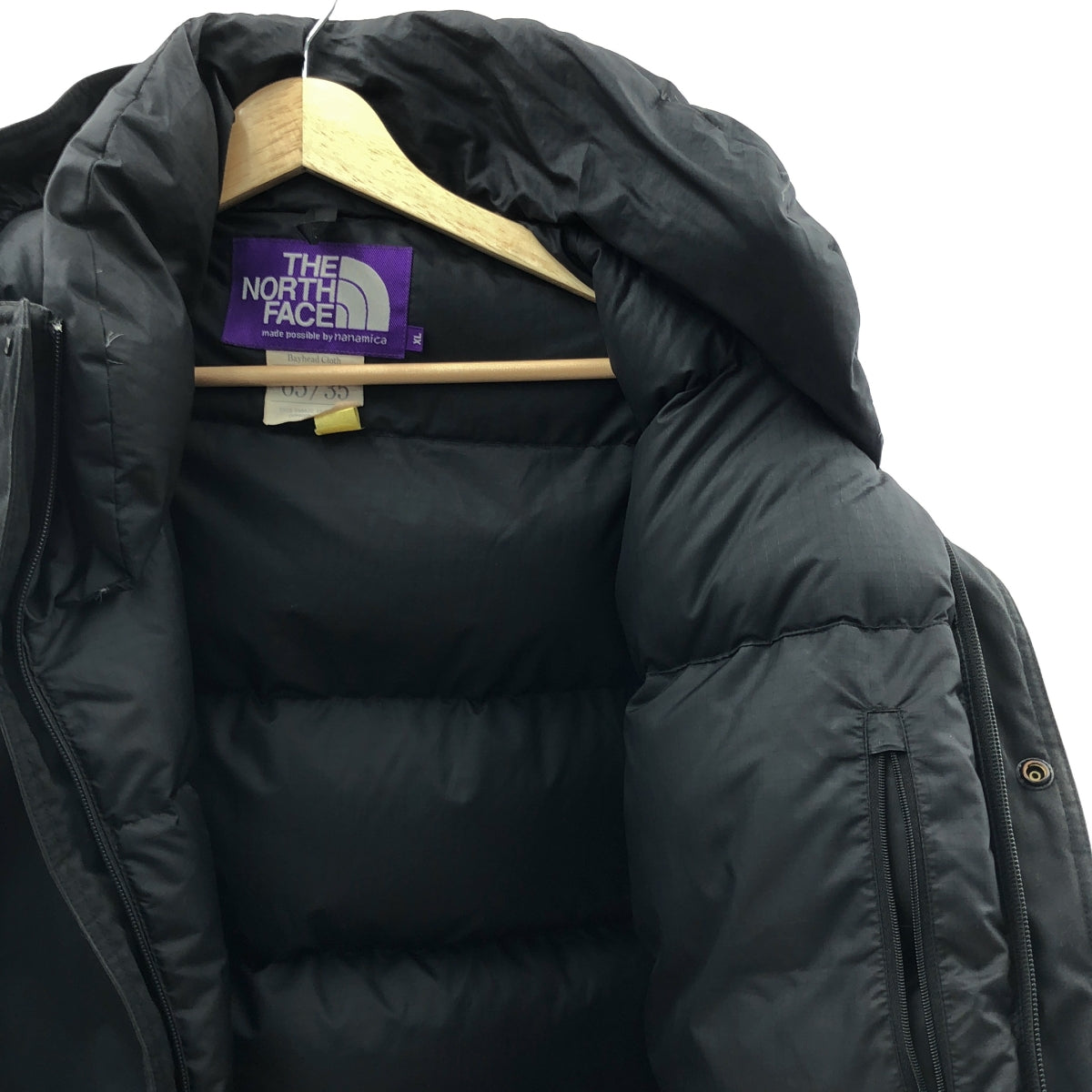 THE NORTH FACE PURPLE LABEL | 65/35 Mountain 短版羽絨派克大衣 | XL | 黑色 | 男款