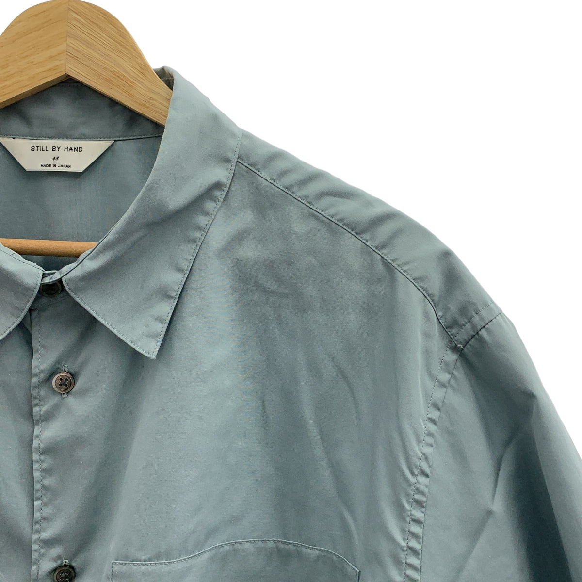 STILL BY HAND / 스틸 바이 핸드 | 피마 코튼 셔츠 | 48 |