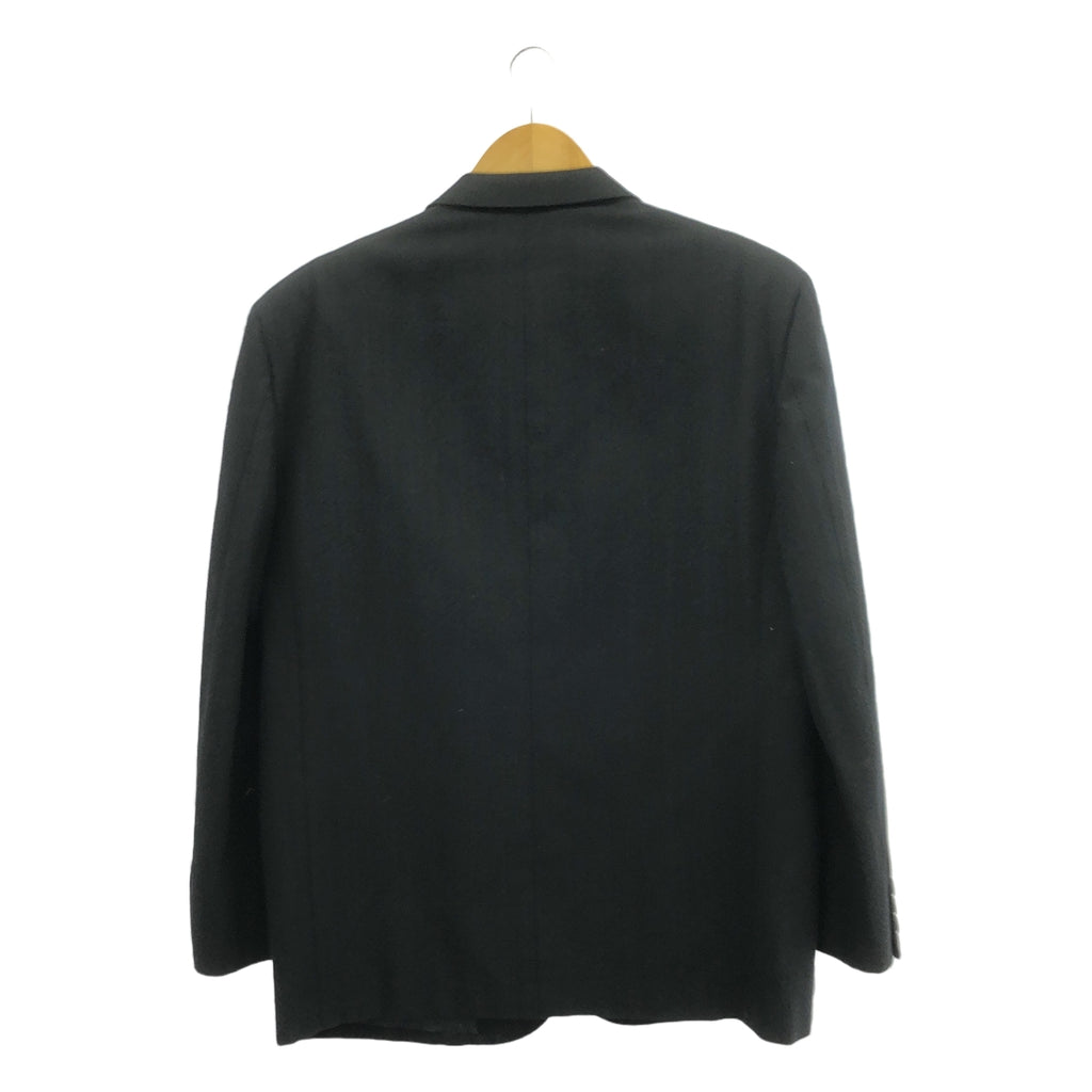 COMME des GARCONS HOMME |西元1988年 |提花羊毛設定 2B 外套與 2 褶休閒褲 | S |黑色 |男士