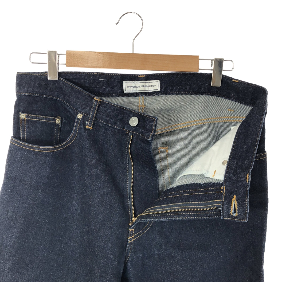 UNIVERSAL PRODUCTS | 5POCKET WIDE DENIM | 1 | Indigo | Men's