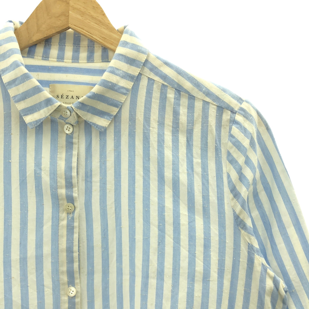 SEZANE | 棉質條紋襯衫 | 尺寸 38 | 女款