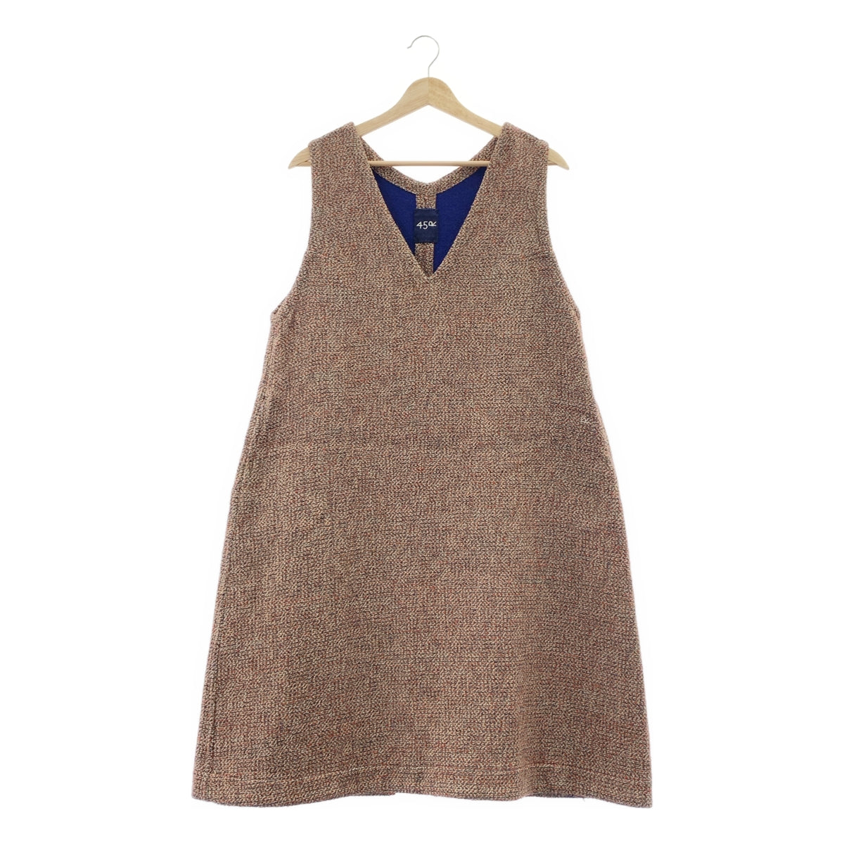 45r / フォーティファイブアール | ジャガード ノースリーブワンピース |