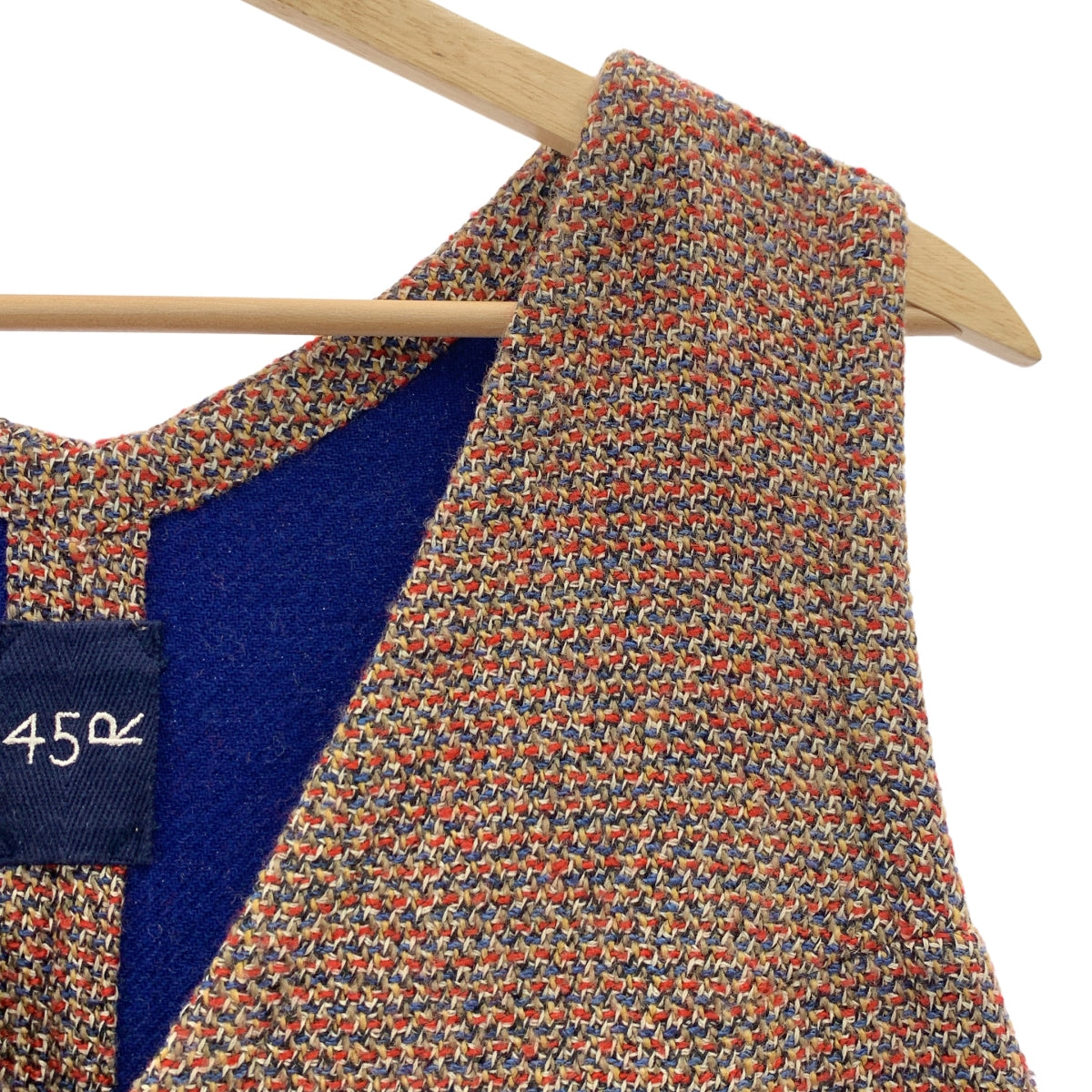 45r / フォーティファイブアール | ジャガード ノースリーブワンピース |