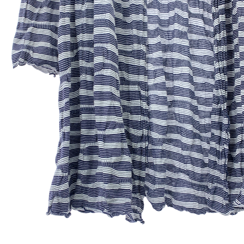 JURGEN LEHL / 요건 레일 | 테두리 코튼 롱 가디건 | M |