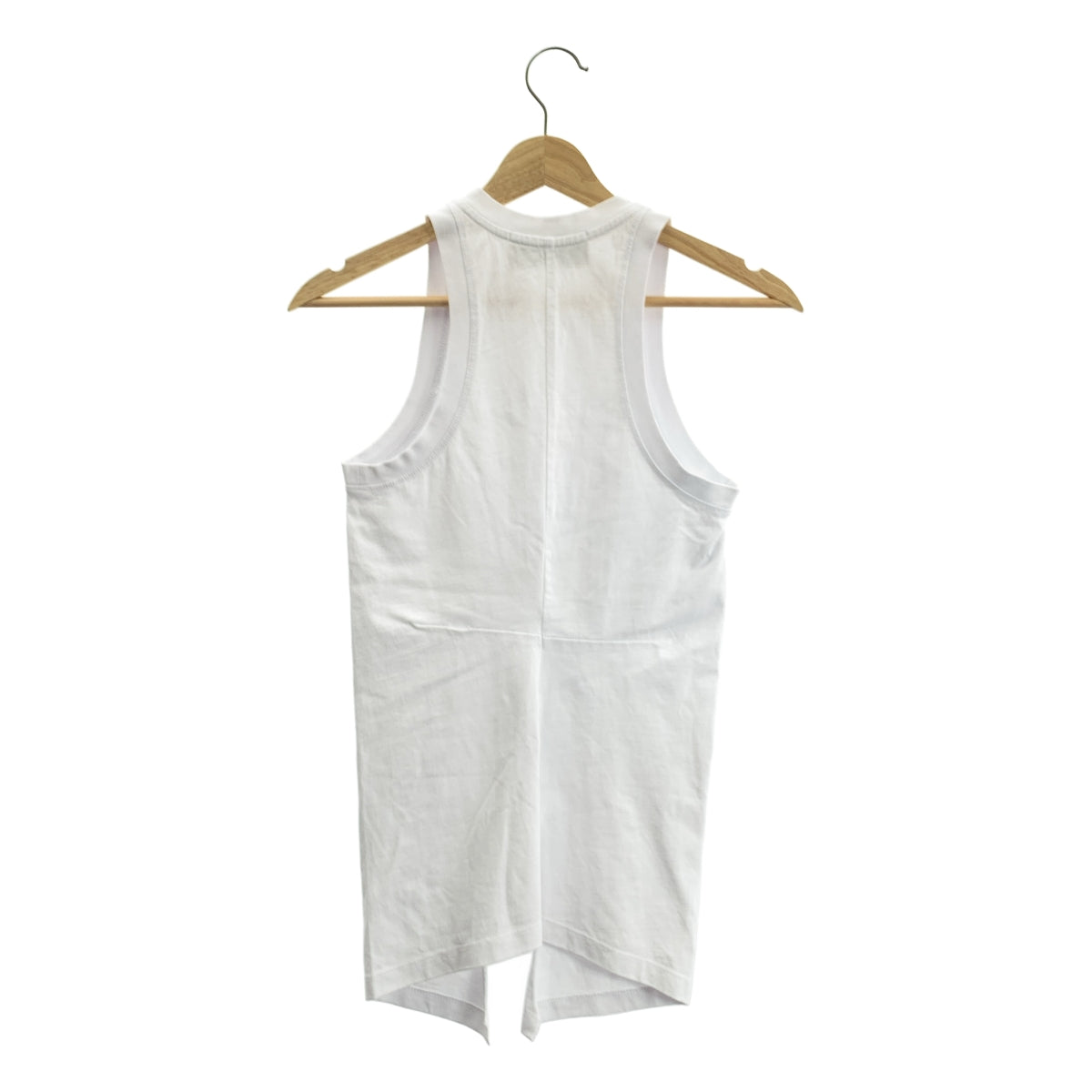 Litkovska / リトコフスカ | コットン フロントスリット ノースリーブ カットソー | 32 | レディース