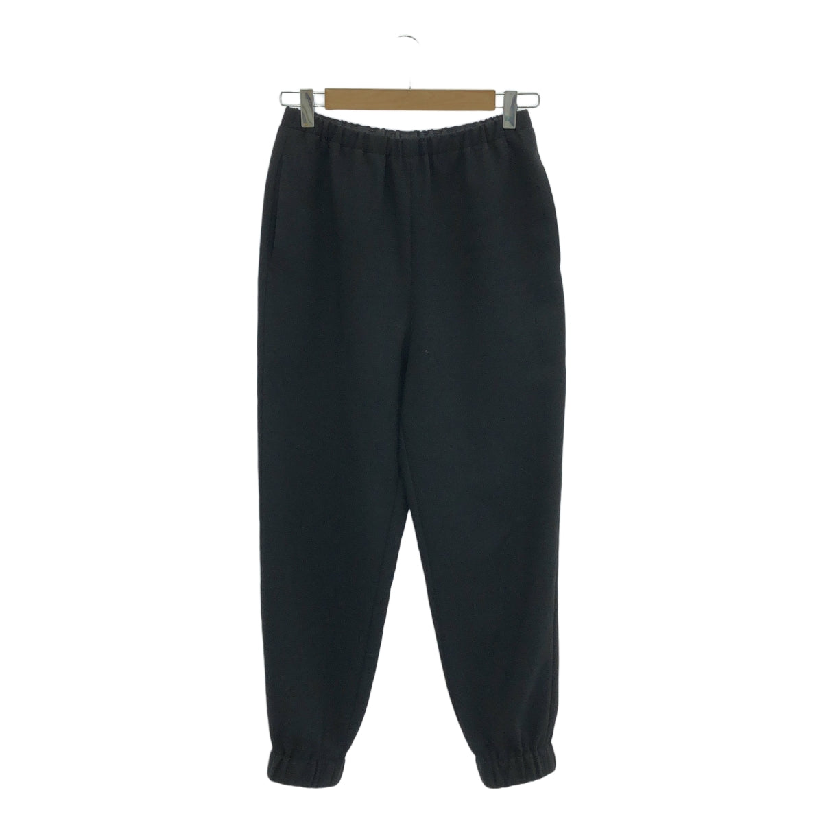 ENFOLD | Wool double cross Relax jogger pants | 36 | Women's