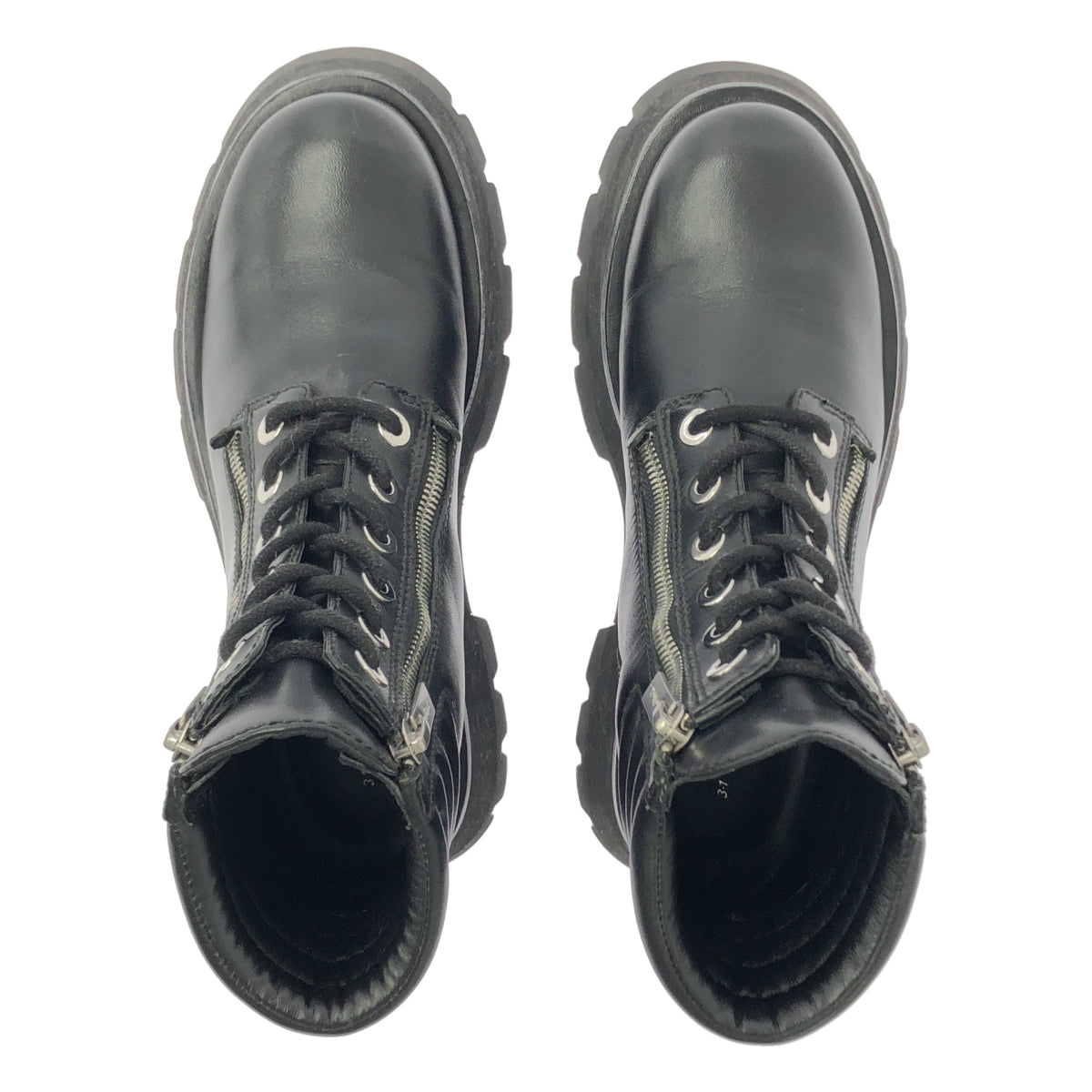 3.1 Phillip Lim / スリーワンフィリップリム | KATE ケイト ラグソール ダブルジップブーツ | 37 | レディース