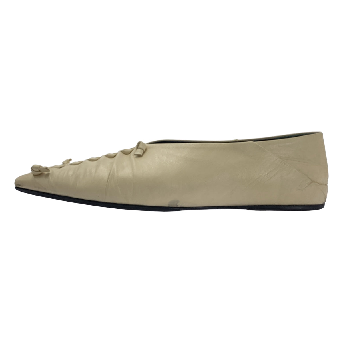 JIL SANDER / ジルサンダー | Ballerinas ポインテッドトゥ フラットシューズ パンプス | 38 | レディース