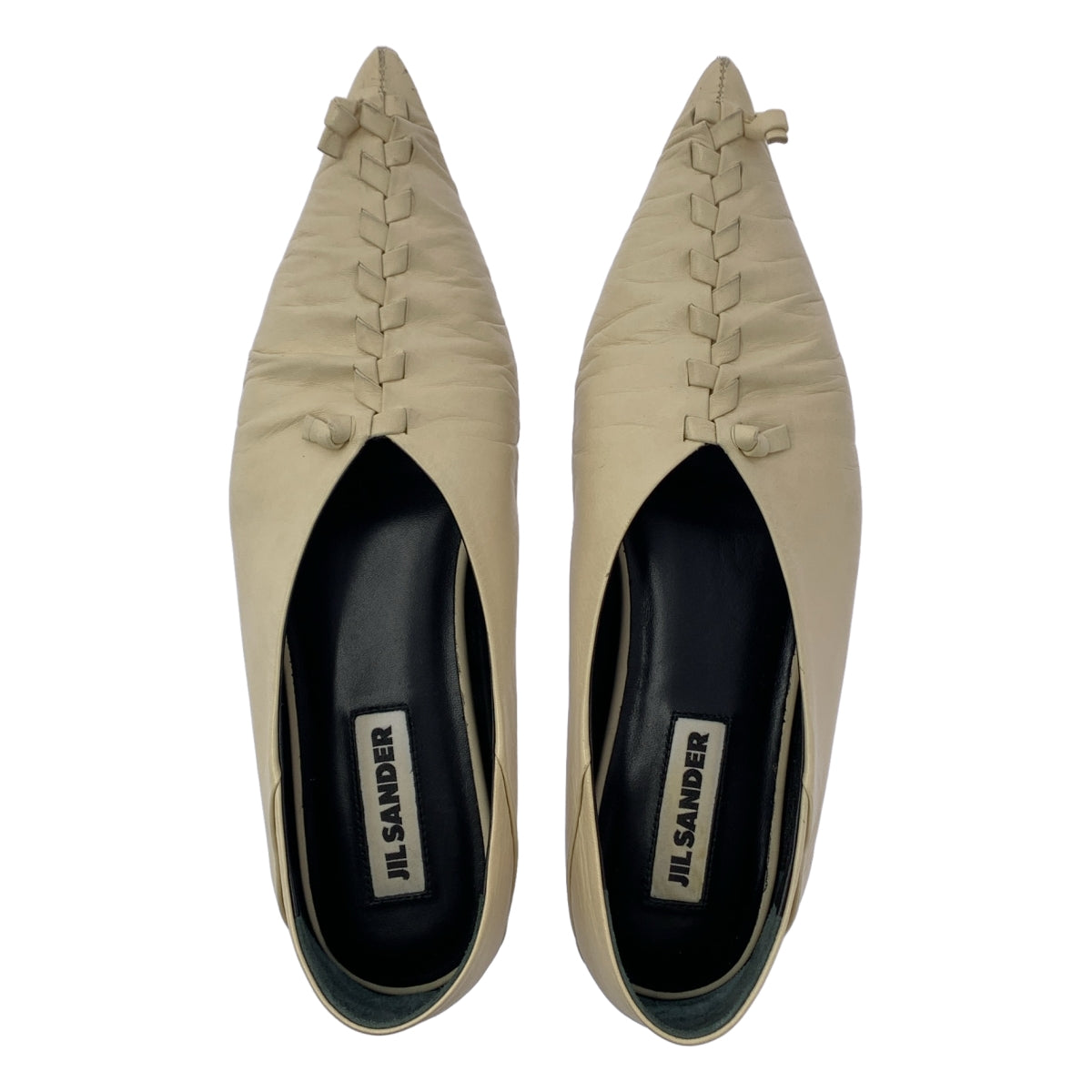 JIL SANDER / ジルサンダー | Ballerinas ポインテッドトゥ フラットシューズ パンプス | 38 | レディース