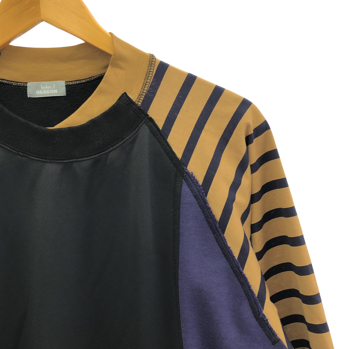 kolor BEACON / 컬러 비콘 | 도킹 스웨트 | 3 | 블랙/네이비/베이지 | 남성