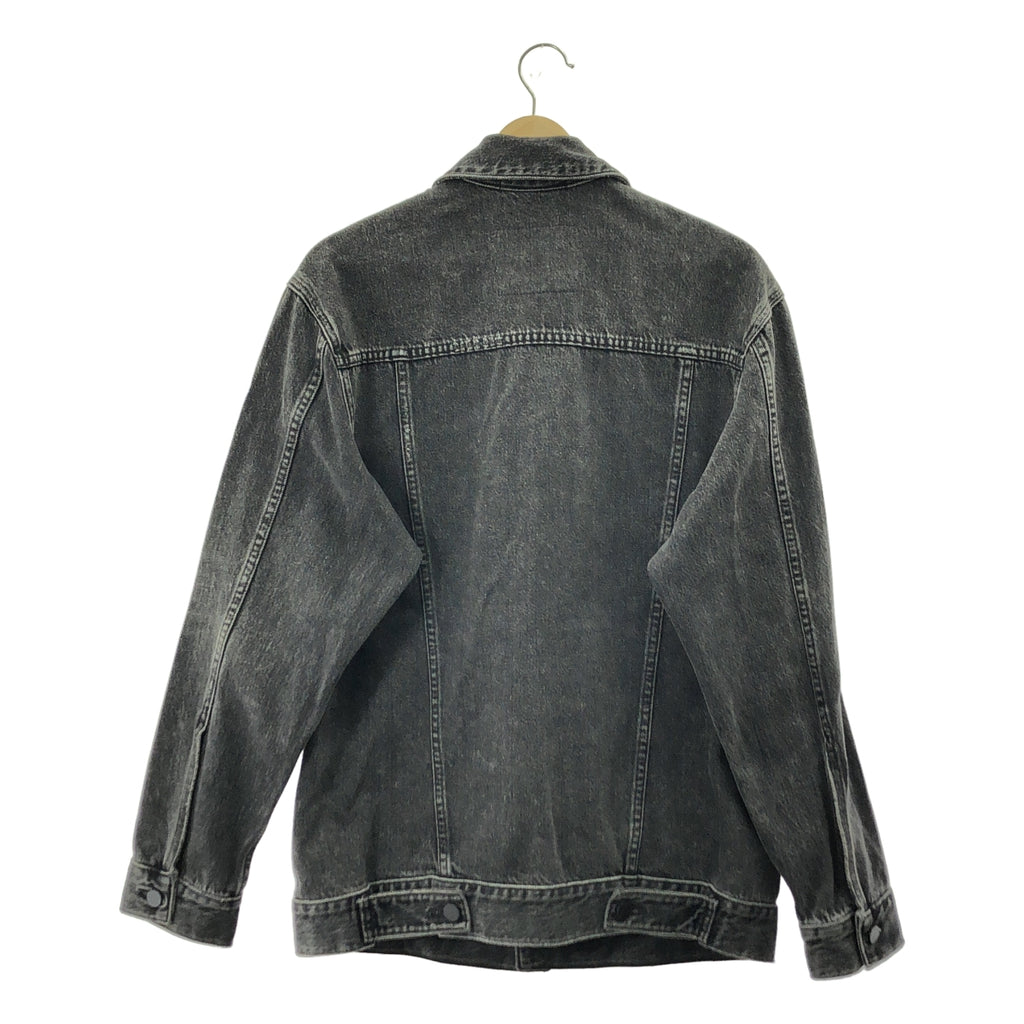 ALEXANDER WANG / アレキサンダーワン | DAZE Oversized Denim Jacket オーバーサイズ デニムジャケット | XS | メンズ
