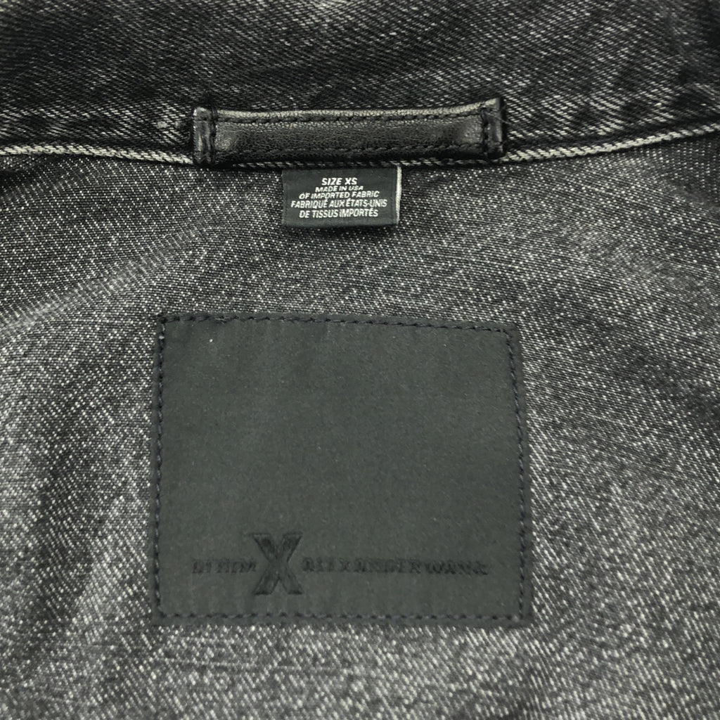 ALEXANDER WANG / アレキサンダーワン | DAZE Oversized Denim Jacket オーバーサイズ デニムジャケット | XS | メンズ