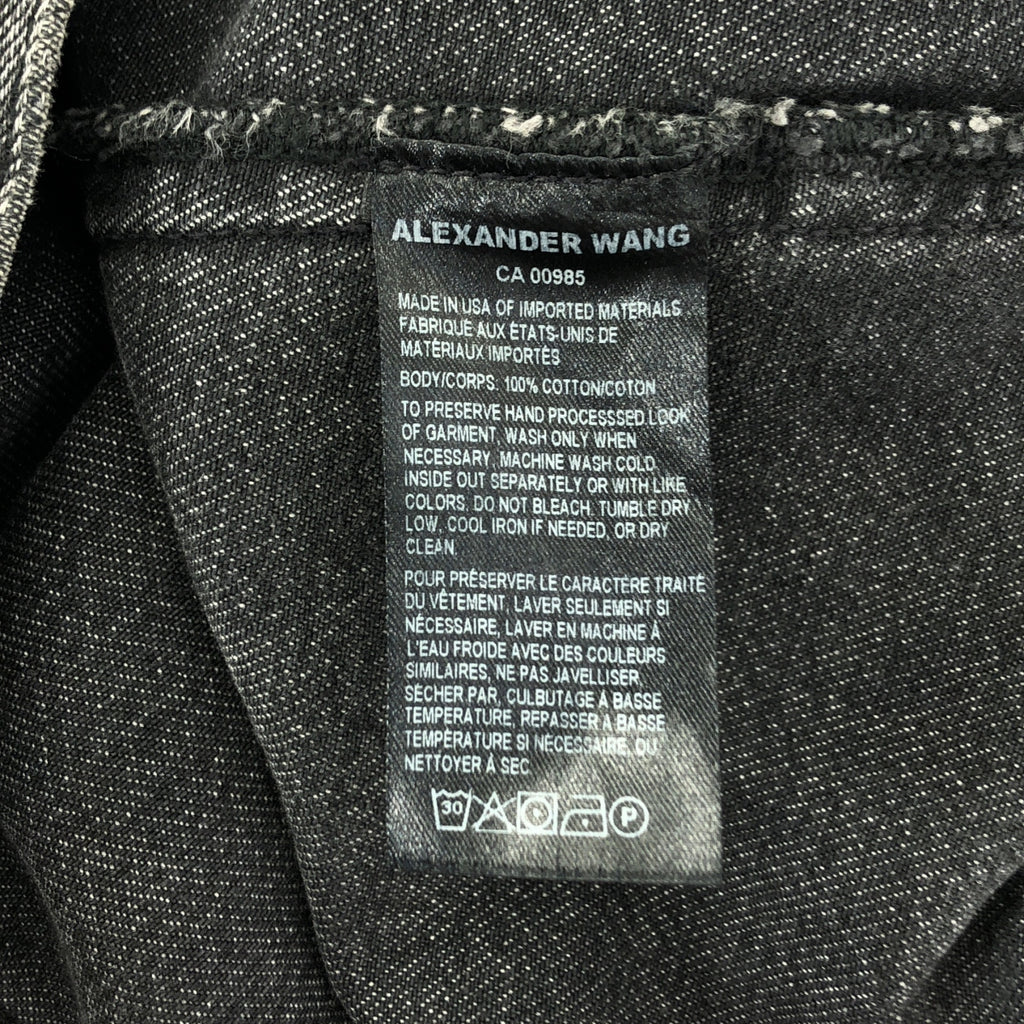 ALEXANDER WANG / アレキサンダーワン | DAZE Oversized Denim Jacket オーバーサイズ デニムジャケット | XS | メンズ