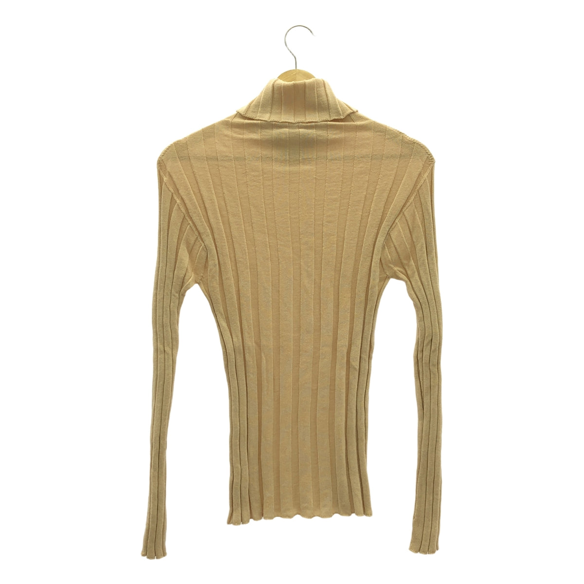 BASErange | Wide rib turtleneck knit | S | Women's