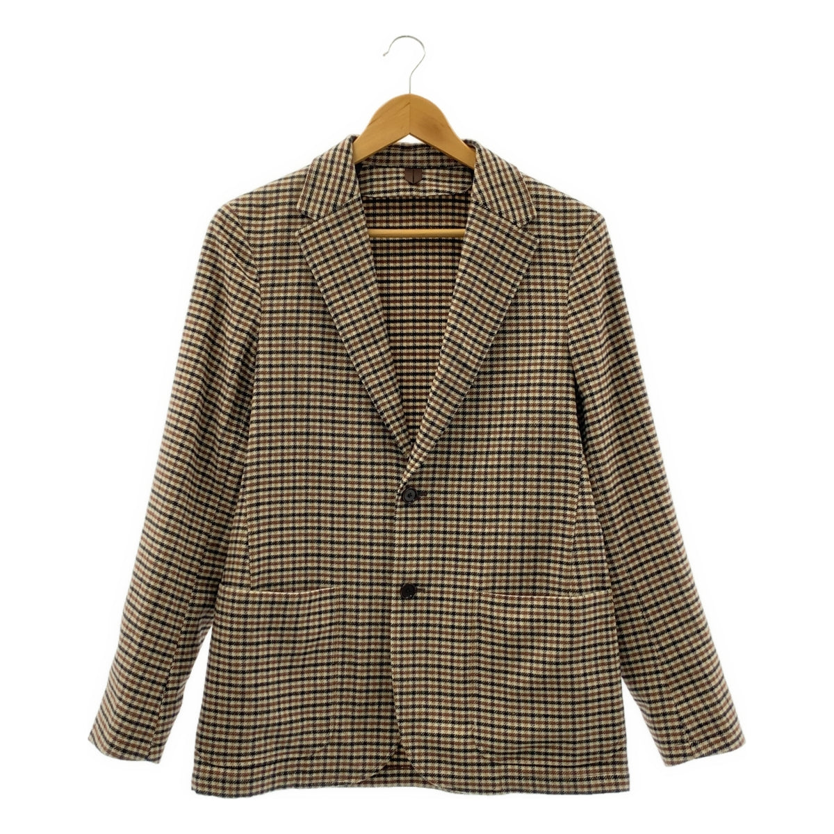 UNITED ARROWS | 千鳥格 LOVAT 修身外套 | 尺寸 44 | 男士