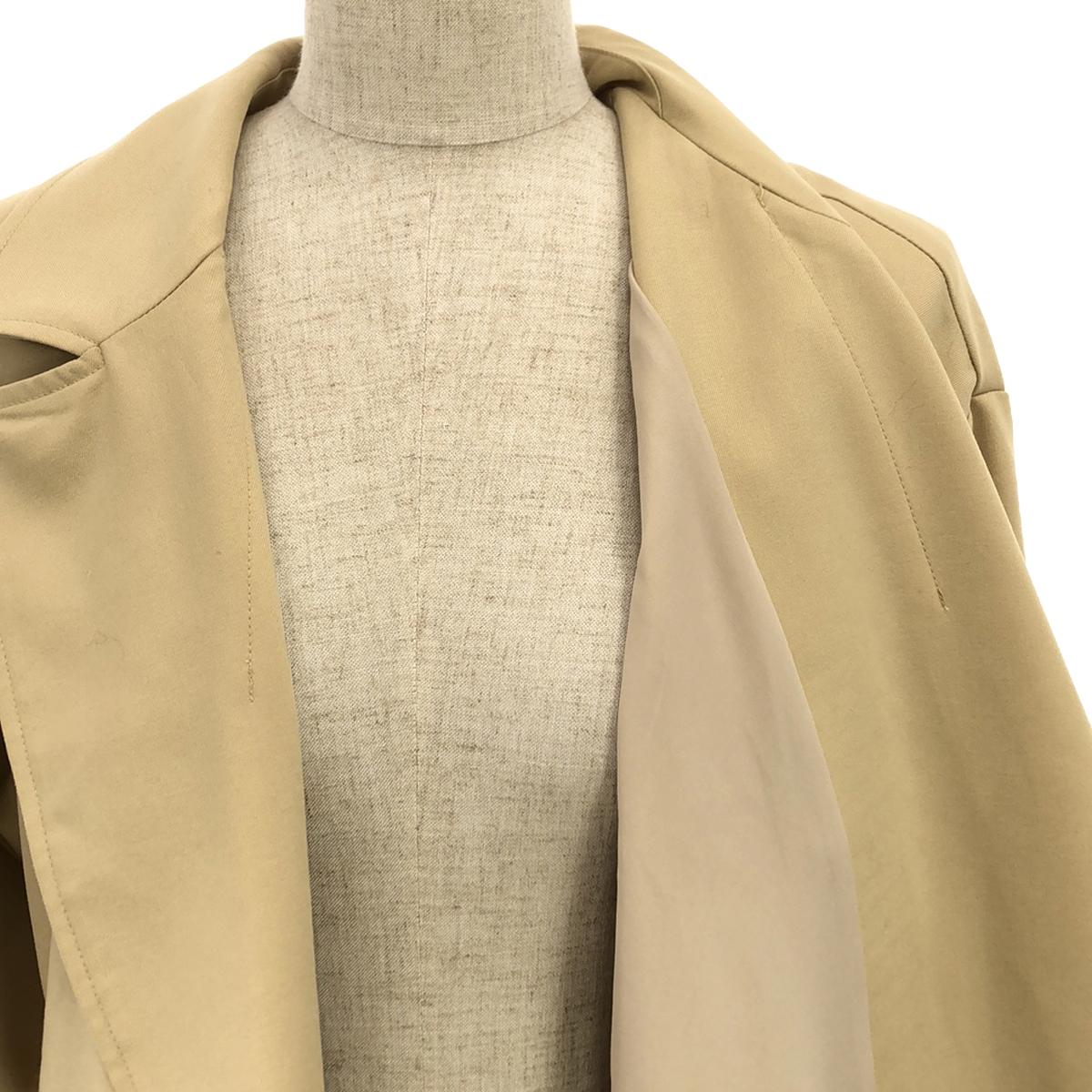 ADAM ET ROPÉ | AER Polyester Rayon Stretch Trench Coat | F | Beige | Women's