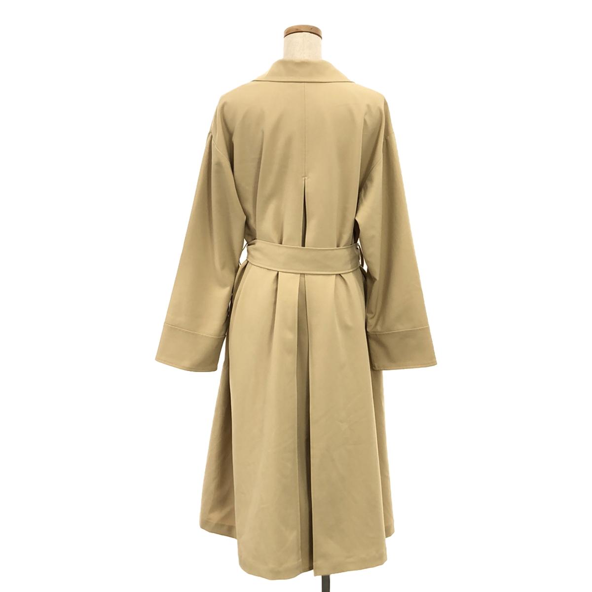 ADAM ET ROPÉ | AER Polyester Rayon Stretch Trench Coat | F | Beige | Women's