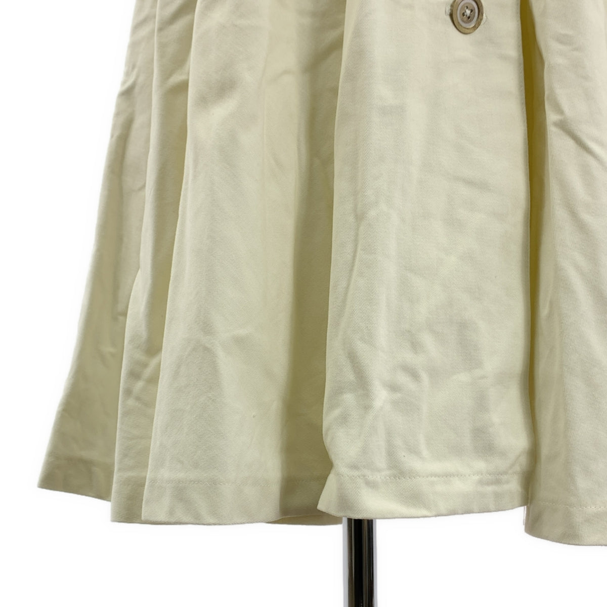 foufou | #17 THE DRESS -waltz- 開領紐扣連身裙 | 0 碼 | 白色 | 女款