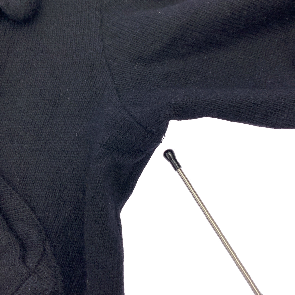 20471120 / 투 오포 세븐 완 원 투오 | 람 앙골라 혼합 도킹 크루 넥 니트 | M | 남성