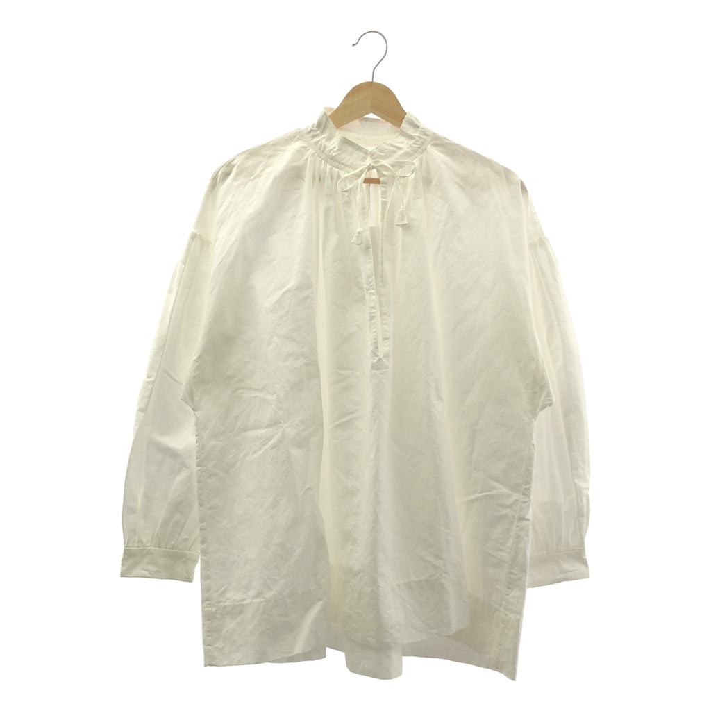 TOUJOURS | 2022春夏 | 褶皺寬鬆襯衫 | F碼 | 女款