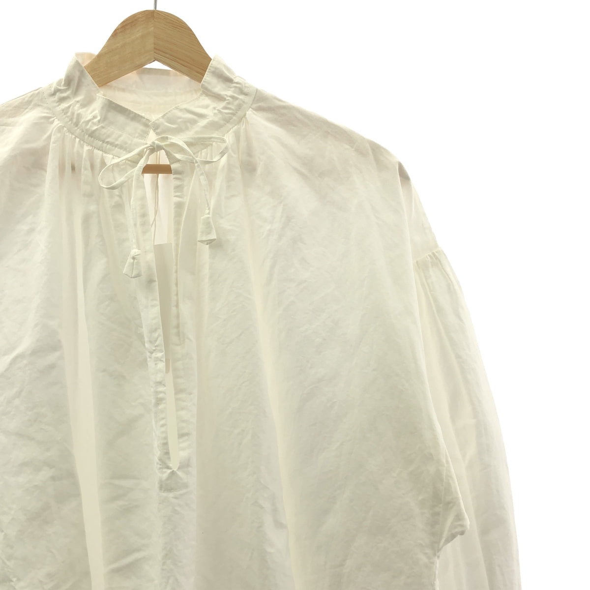 TOUJOURS | 2022春夏 | 褶皺寬鬆襯衫 | F碼 | 女款