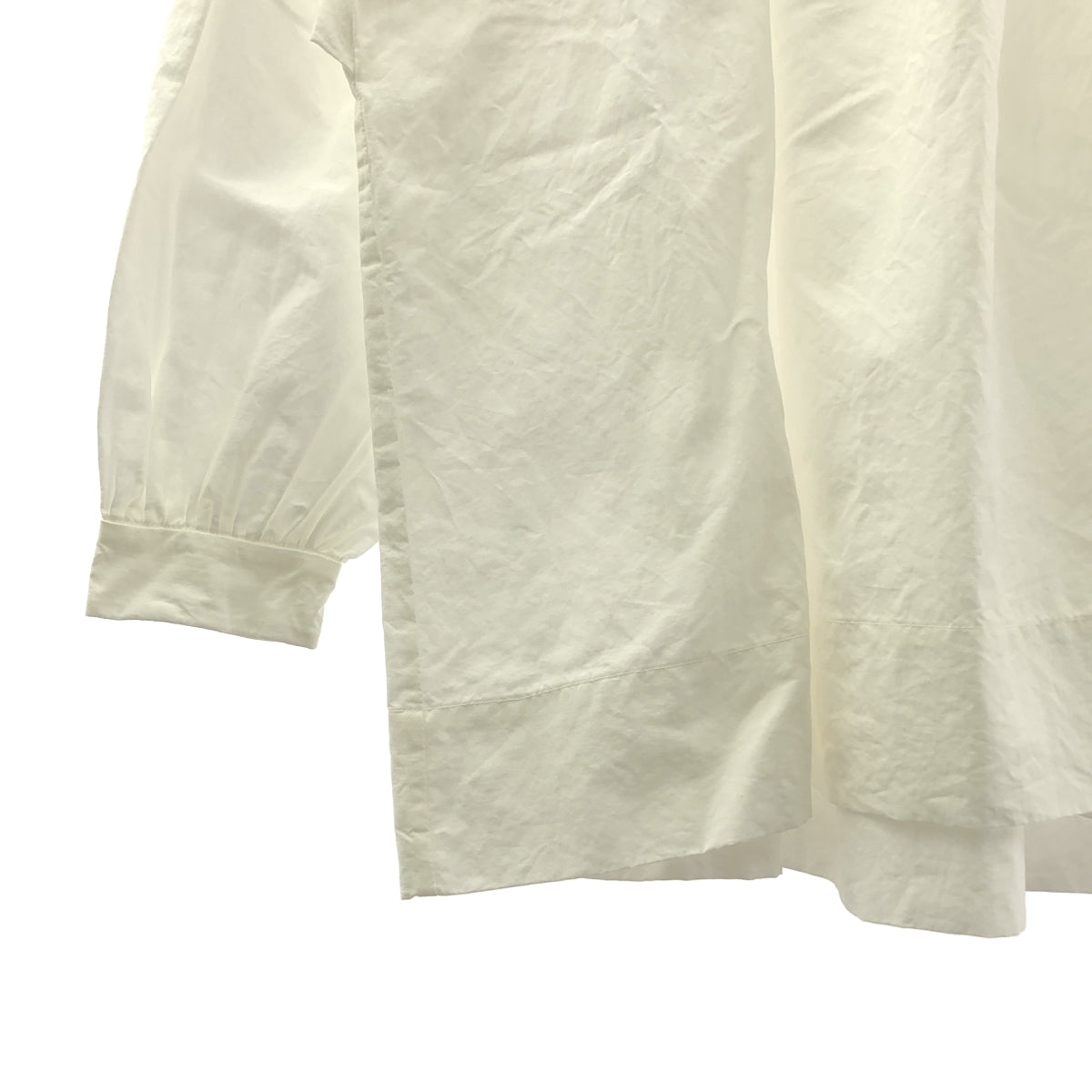 TOUJOURS | 2022春夏 | 褶皺寬鬆襯衫 | F碼 | 女款