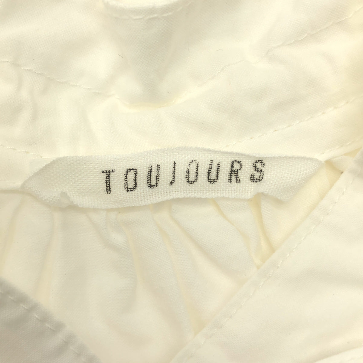 TOUJOURS | 2022春夏 | 褶皺寬鬆襯衫 | F碼 | 女款