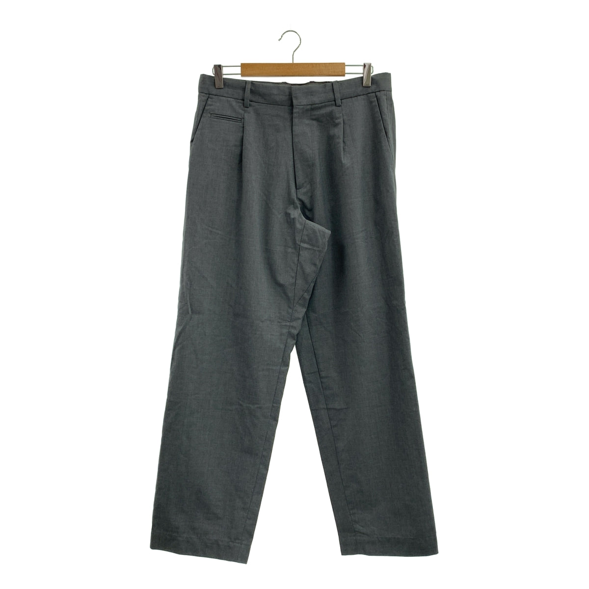 nanamica / ナナミカ | Wide Pants / SUCS739 ドローストリング サマーウールワイドパンツ | 34 | メンズ