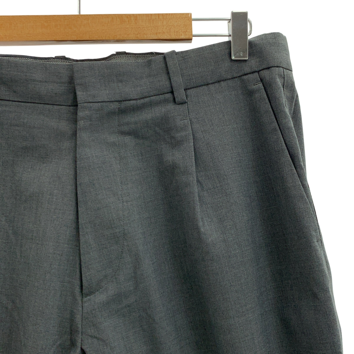 nanamica / ナナミカ | Wide Pants / SUCS739 ドローストリング サマーウールワイドパンツ | 34 | メンズ