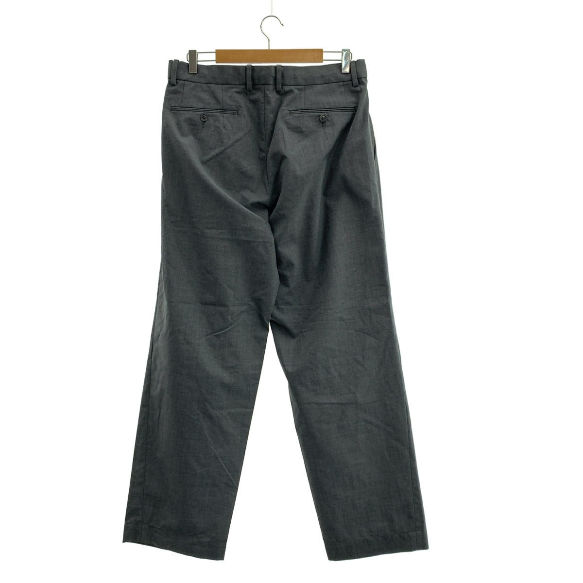 nanamica / ナナミカ | Wide Pants / SUCS739 ドローストリング サマーウールワイドパンツ | 34 | メンズ