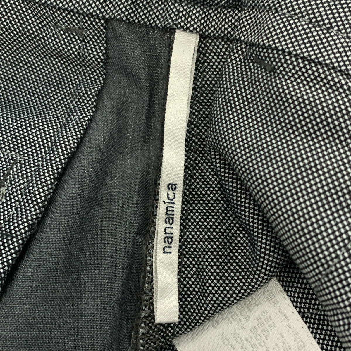 nanamica / ナナミカ | Wide Pants / SUCS739 ドローストリング サマーウールワイドパンツ | 34 | メンズ