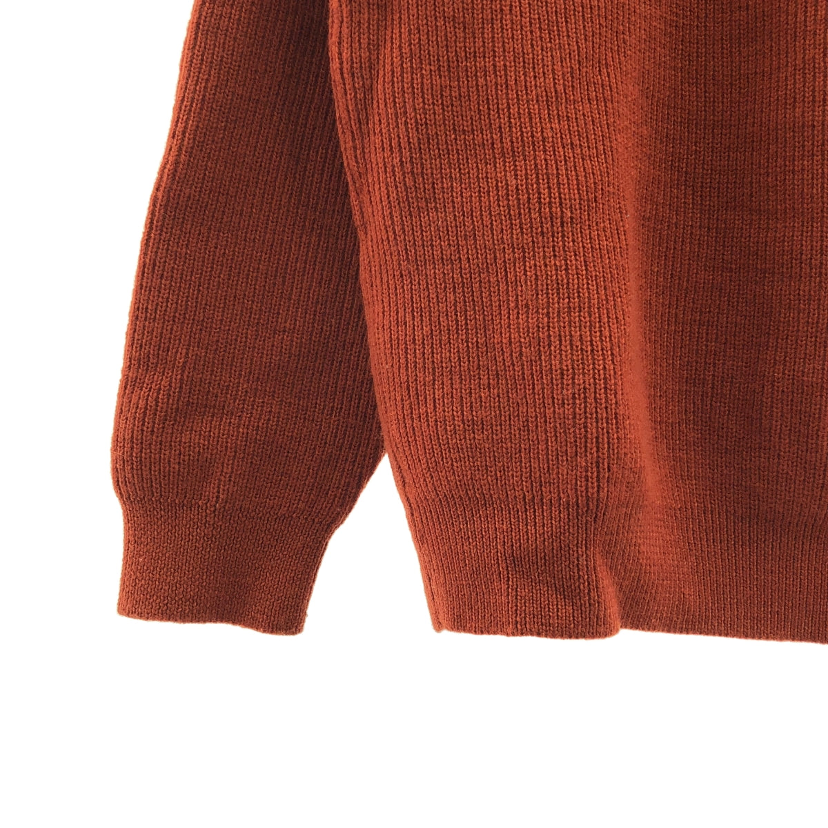 EVCON / 에비콘 | 2023AW | WOOL LOW GAGE ​​CREW NECK 울 리브 니트 | 3 | 여성