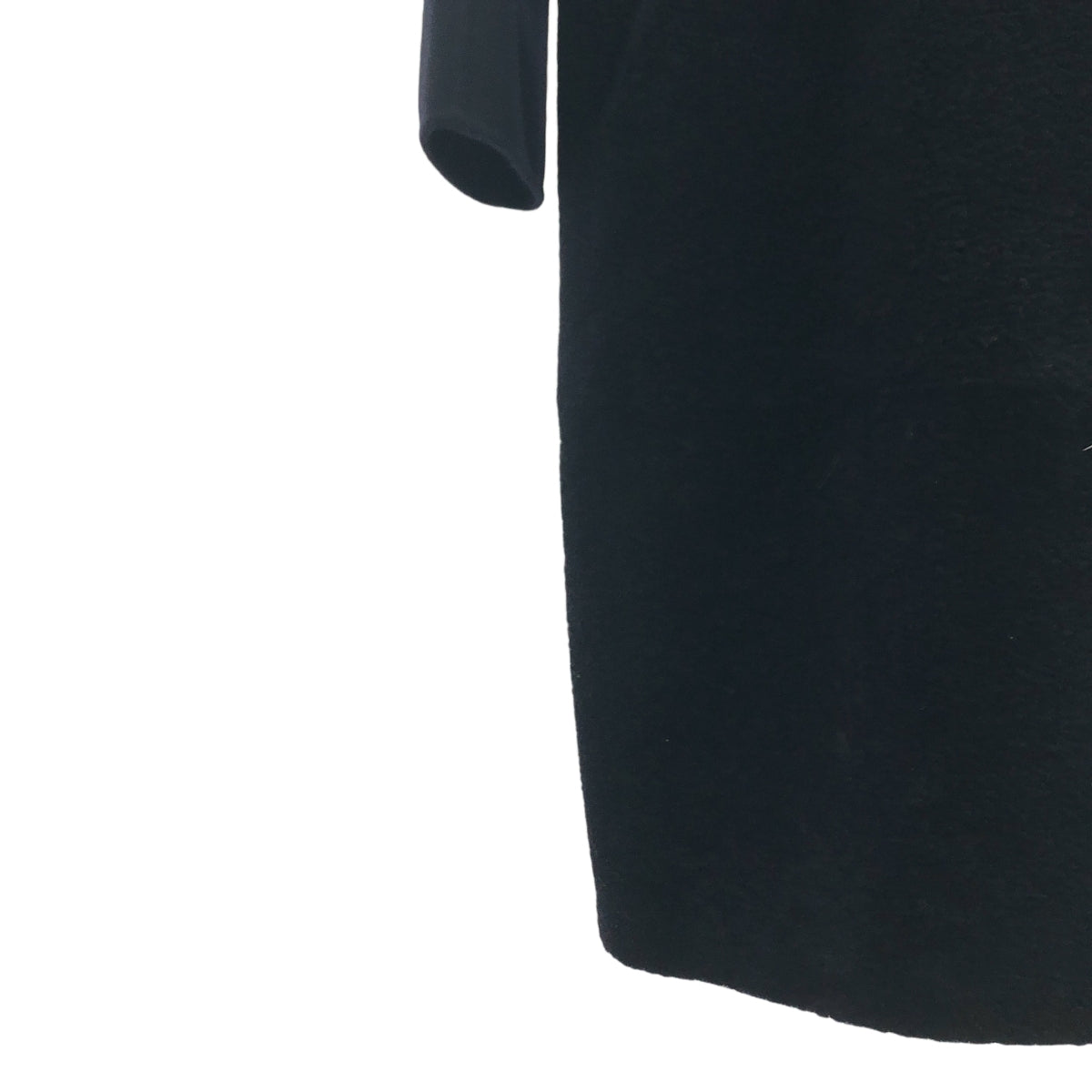 32PARADIS / Trente de Paradis | 羊毛羊絨麥爾登呢雙面剪羊毛大衣 | S | 海軍藍 / 黑色 | 女款