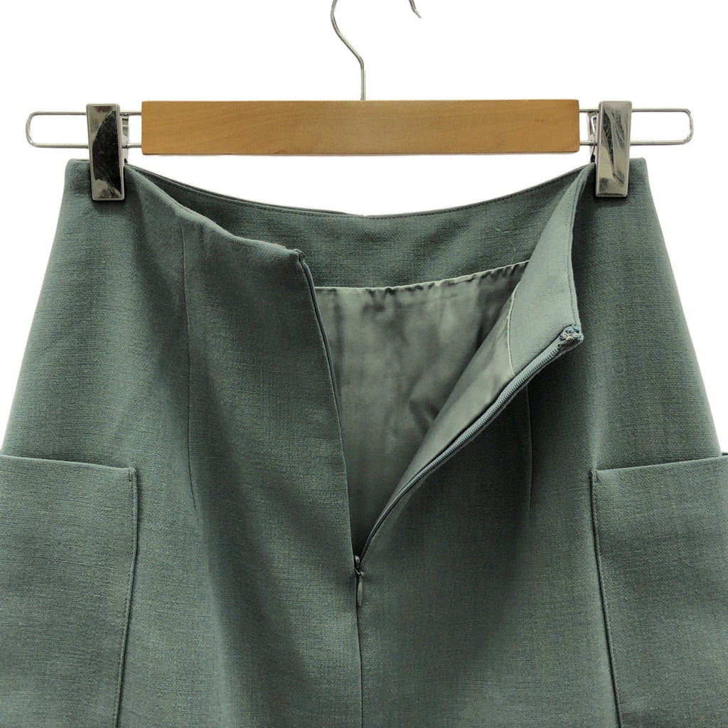 AURALEE / オーラリー | 2021AW | TENSE WOOL DOUBLE CLOTH SKIRT テンスウール ダブルクロス スカート | 0 | ブルーグレー | レディース