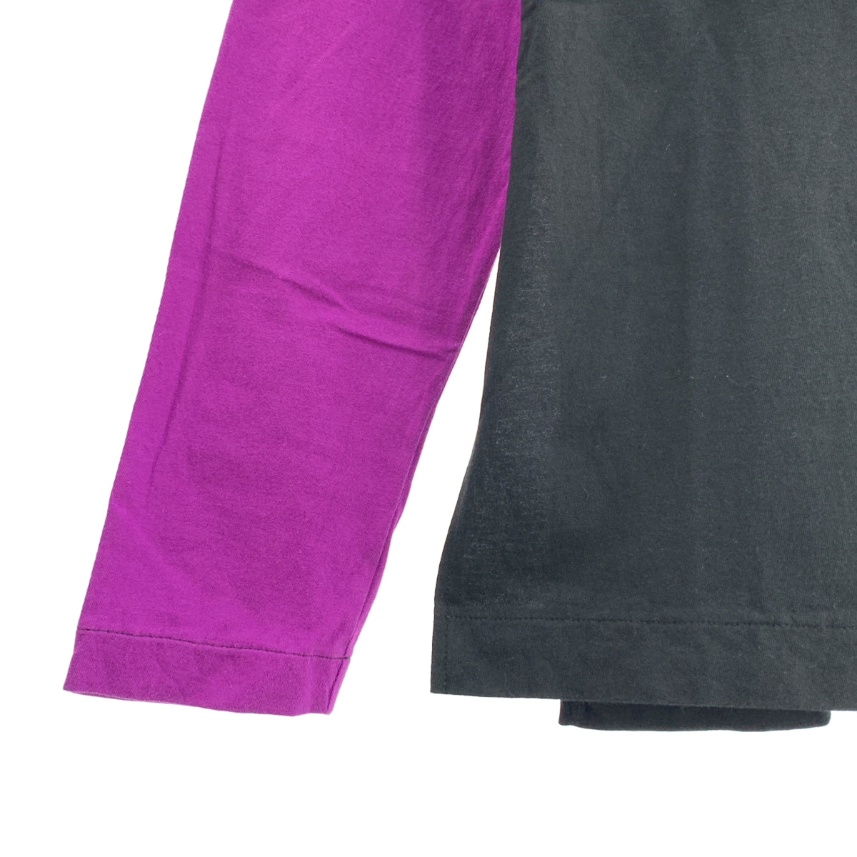 tao COMME des GARÇONS | 2022 秋冬 | 天鵝絨刺繡側開衩上衣 | M碼 | 黑色/紫/灰 | 女款