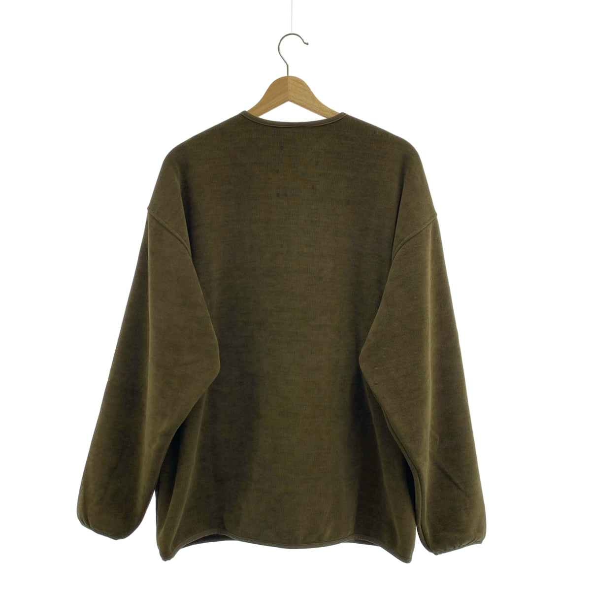 THOUSAND MILE | 標誌，羊毛襯裡，無領，雙拉鍊外套/束腰外套 | L 碼 | 橄欖色 | 男款