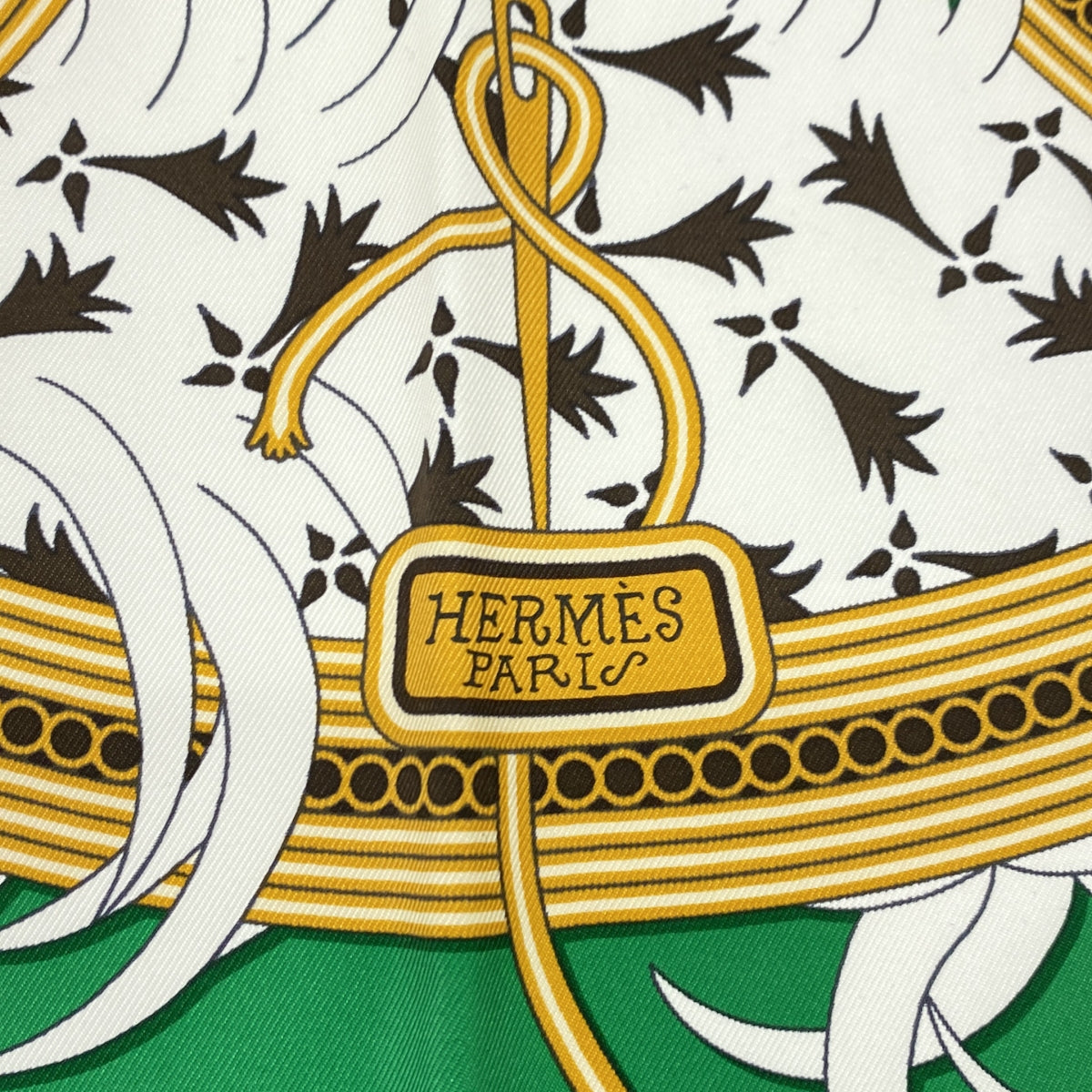 [品相良好] HERMES / 愛馬仕 | Carré 90 Legende Brodee 刺繡傳奇圍巾 |多色的