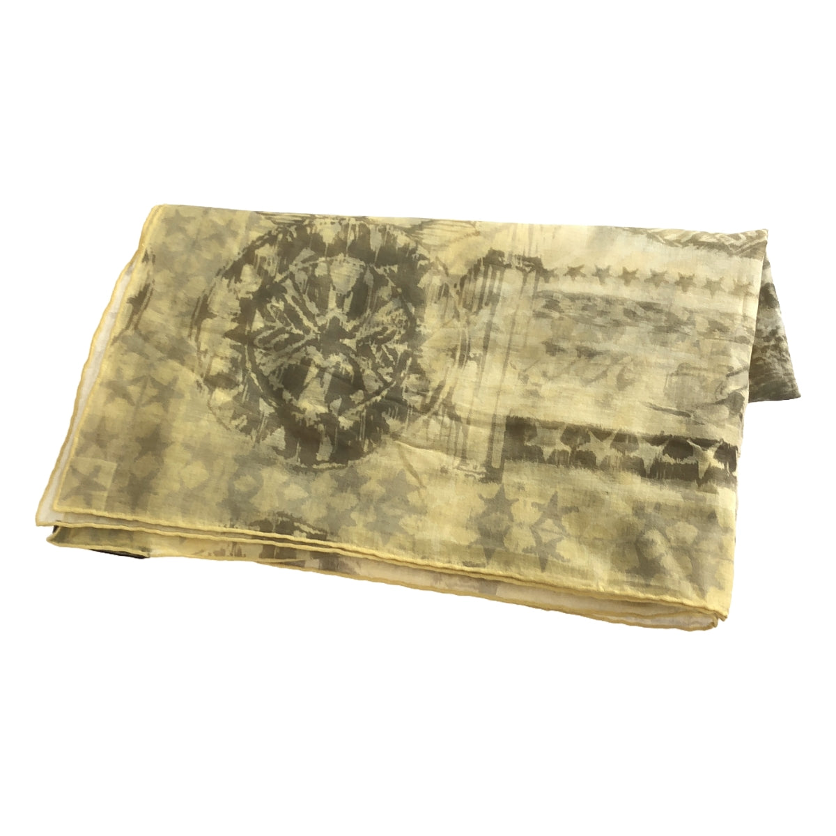 BALMAIN / Balmain | Large cotton all-over print stole |