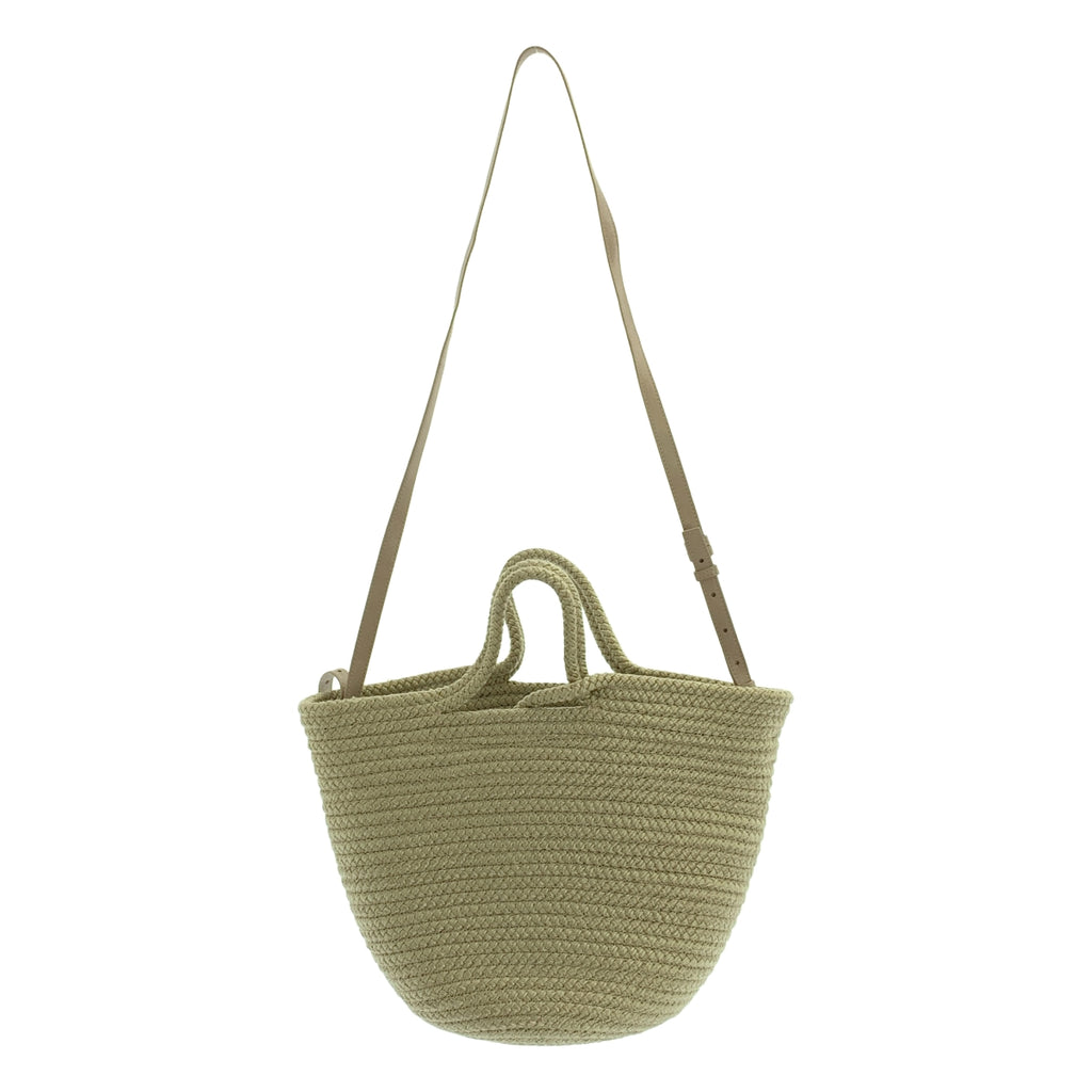 BALENCIAGA / バレンシアガ | IBIZA イビザ ミディアム バスケット ハンドバッグ / 695611 | グリーン系 | レディース