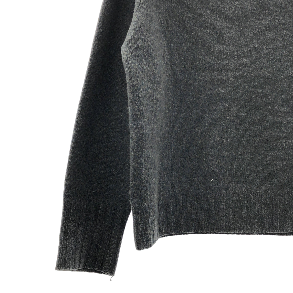 MARGARET HOWELL / マーガレットハウエル | スコットランド製 カシミヤ タートルネック ニット | 2 |