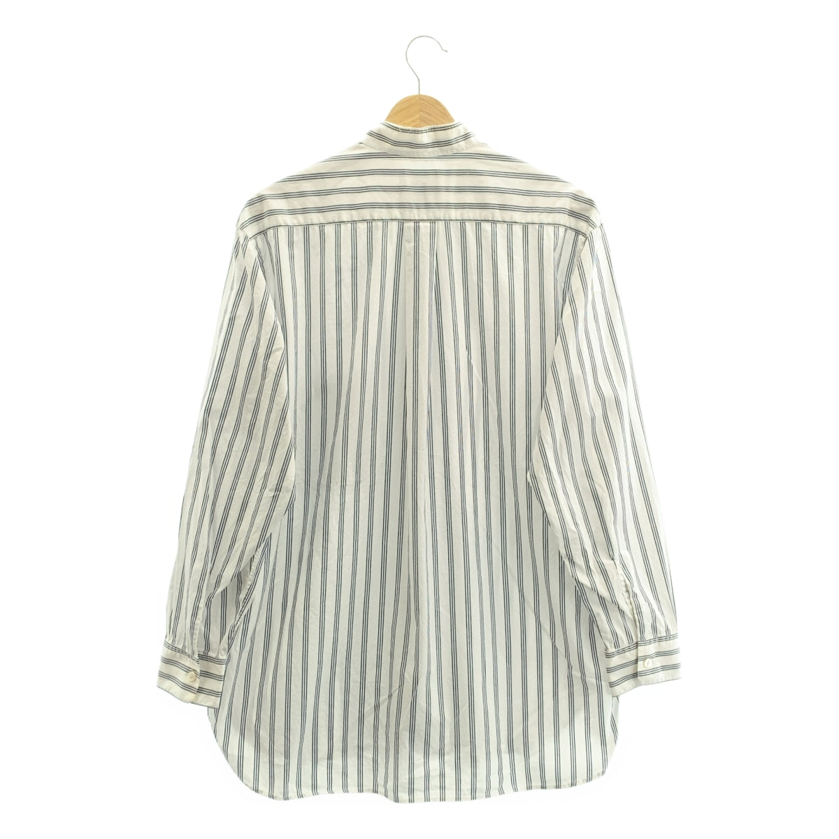 Cristaseya / Cristaseya | Salvatore Piccolo / Salvatore Piccolo 條紋毛式領襯衫 | 1 碼 | 白色/海軍藍 | 男士