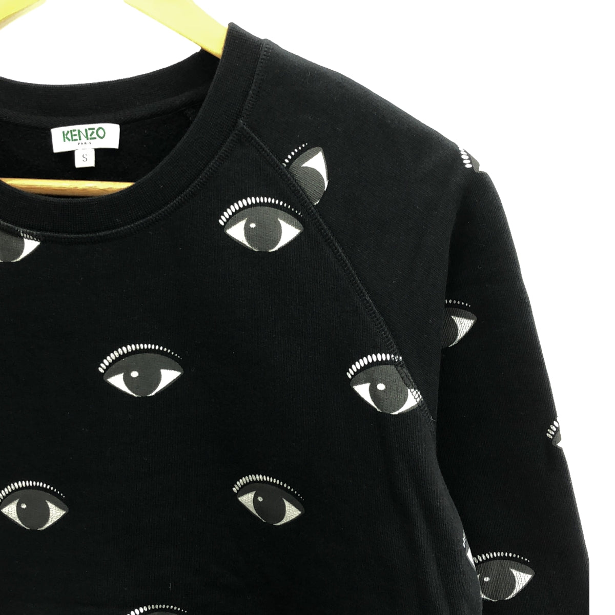 KENZO | Eye print sweatshirt pullover | S | Black | Men's