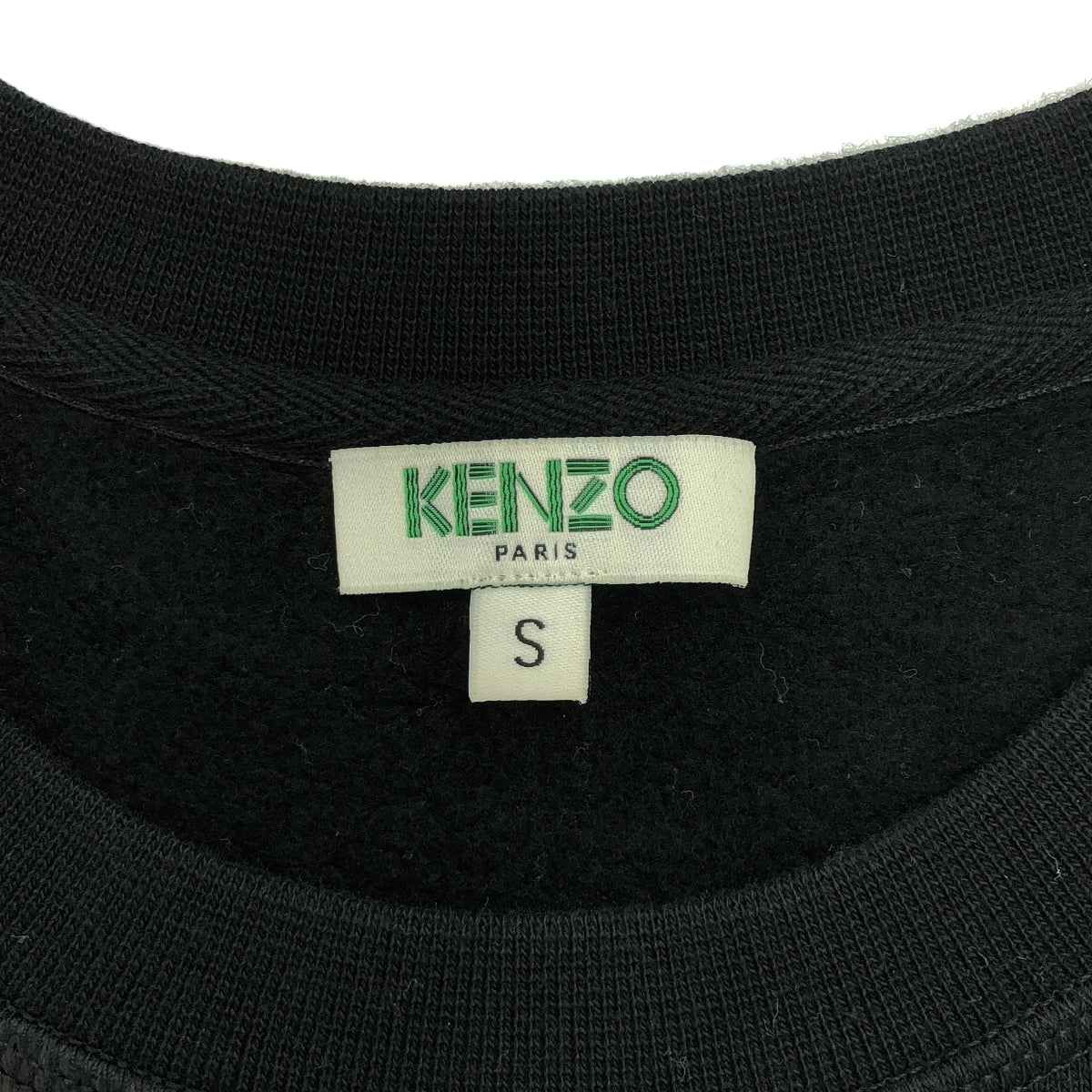 KENZO / 켄조 | 아이 눈 총 무늬 스웨트 풀오버 | S | 블랙 | 남성