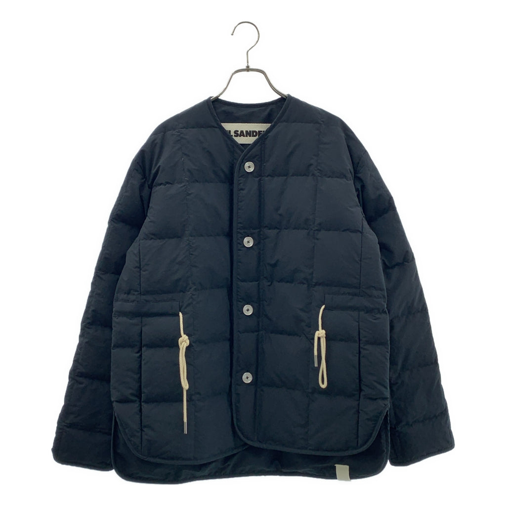 JIL SANDER+ / 질산더 플러스 | 노칼라 퀼트 틸팅 다운 재킷 | 32 |
