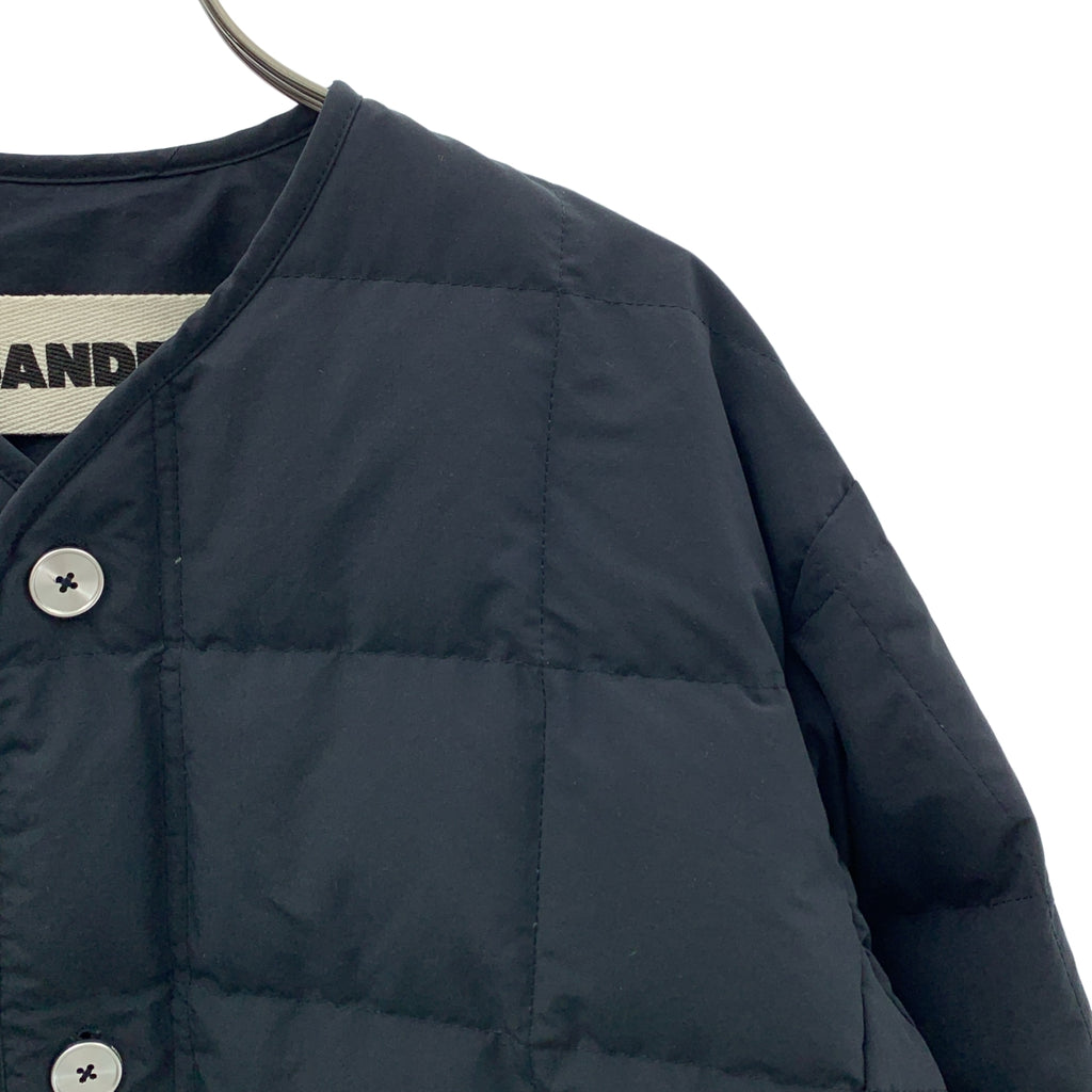 JIL SANDER+ / 질산더 플러스 | 노칼라 퀼트 틸팅 다운 재킷 | 32 |