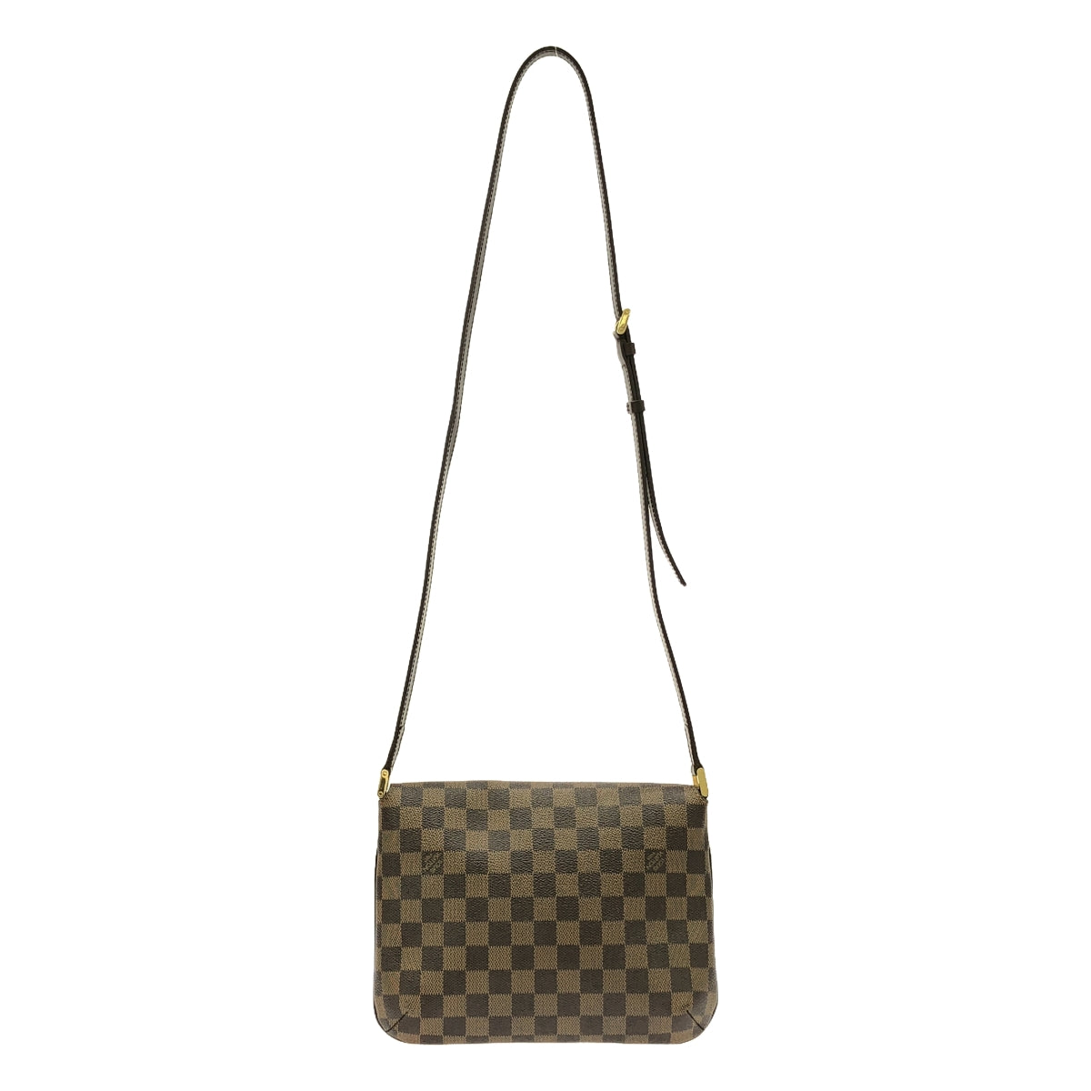 Louis Vuitton / ルイヴィトン | N51301 / ダミエ ミュゼット・タンゴ レザー フラップ ショルダーバッグ / ユニセックス |