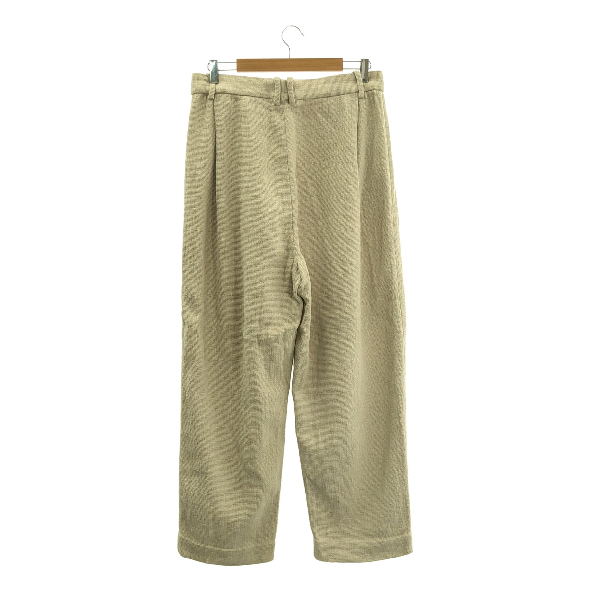 HED MAYNER / ヘドメイナー | 2020AW | 6 PLEATS PANTS LINEN リネン 6プリーツパンツ | L | エクリュ | メンズ