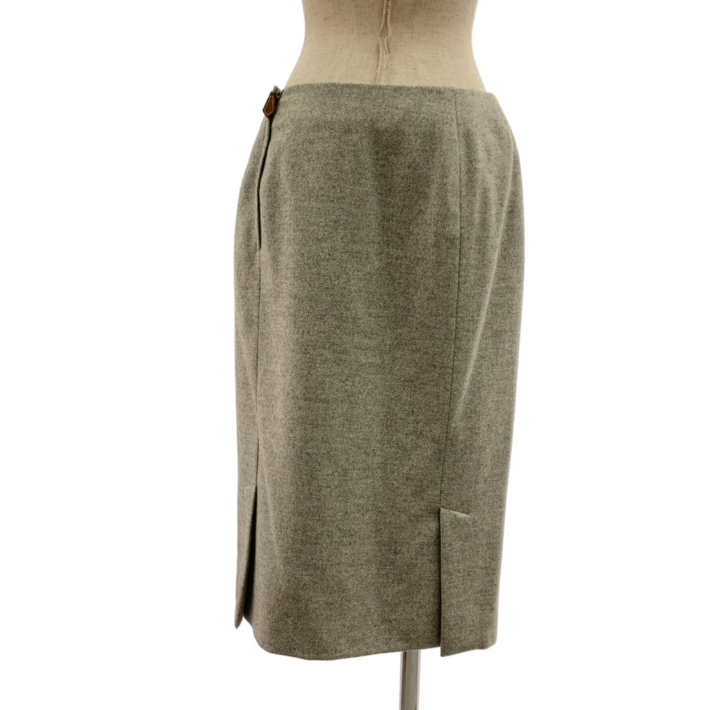 HERMES / 헤르메스 | by Martin Margiela 마르제라 / 울 캐시미어 스커트 | 38 |