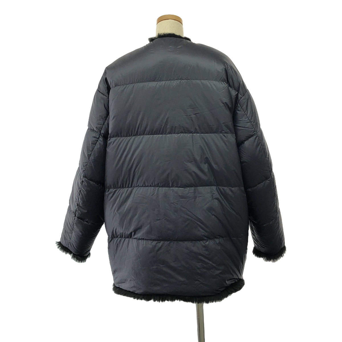 MONCLER / モンクレール | × HYKE / ハイク Genius / LEMA GIUBBOTTO / ジーニアス リバーシブル ボア オーバー ダウンジャケット | 0 | レディース